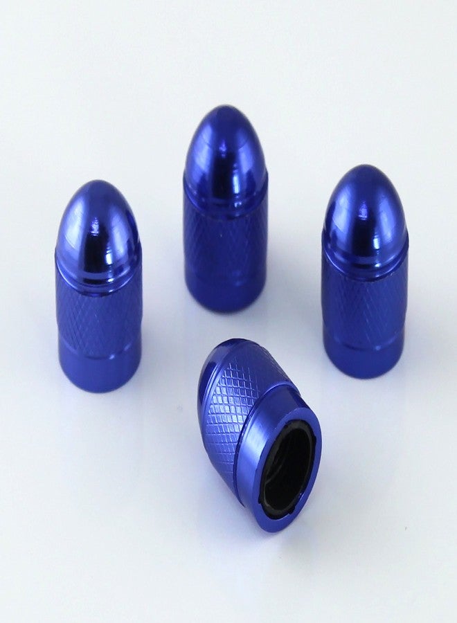 Slime 20130 Custom Series Blue Anodized Valve Caps - Image 2