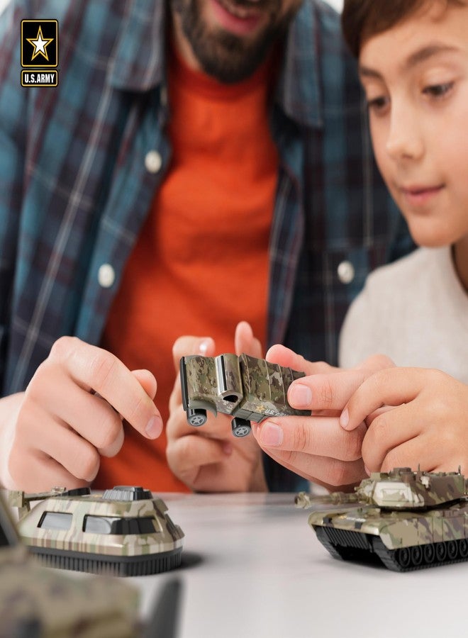 Lollipop مجموعة سيارات الجيش الأمريكي المصنوعة من الصب - 6 سيارات عسكرية للأطفال، شاحنات الجيش، جيبات، ألعاب قوة الاستطلاع للأولاد من عمر 4-7 سنوات، مجموعة ألعاب الجيش المرخصة رسميًا للمغامرات - Image 5