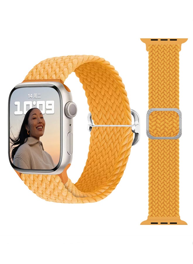 ISank - Nylon Solo Loop Strap Compatible with Apple Watch 41/40/38mm SE /Series 7/6/5/4/3/2/1 Colorful - Image 1