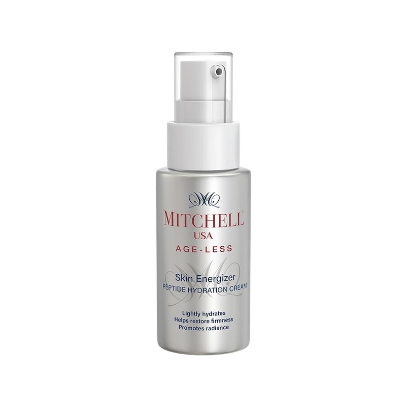 Mitchell USA Skin Energizer Peptide Moisturizer Cream for Cell Renewal Repair Hydrating Moisturizing Dry Skin Reduces Wrinkles Lotus Seed Extracts Pumpkin Seed Extracts Pine Bark Extracts Apple Extract for Unisex All Skin Type 30ml - Image 1
