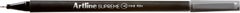 Artline Supreme Fine Pen (0.4 mm) Pen Gray  - Image 1