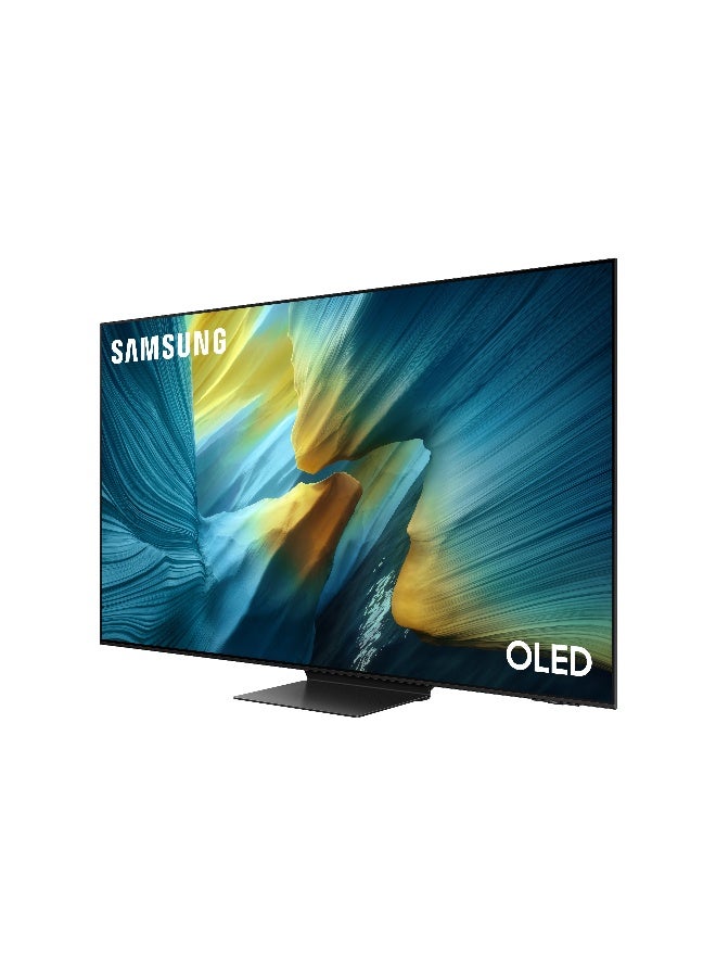 سامسونج تلفاز OLED بحجم 83 بوصة، S95F، 4K، معالج NQ4 AI Gen3، خالي من الوهج، OLED HDR Pro، Motion Xcelerator 165Hz، تلفاز ذكي Vision AI، QA83S95FAEXZN (2025 - نسخة الإمارات) - Image 3