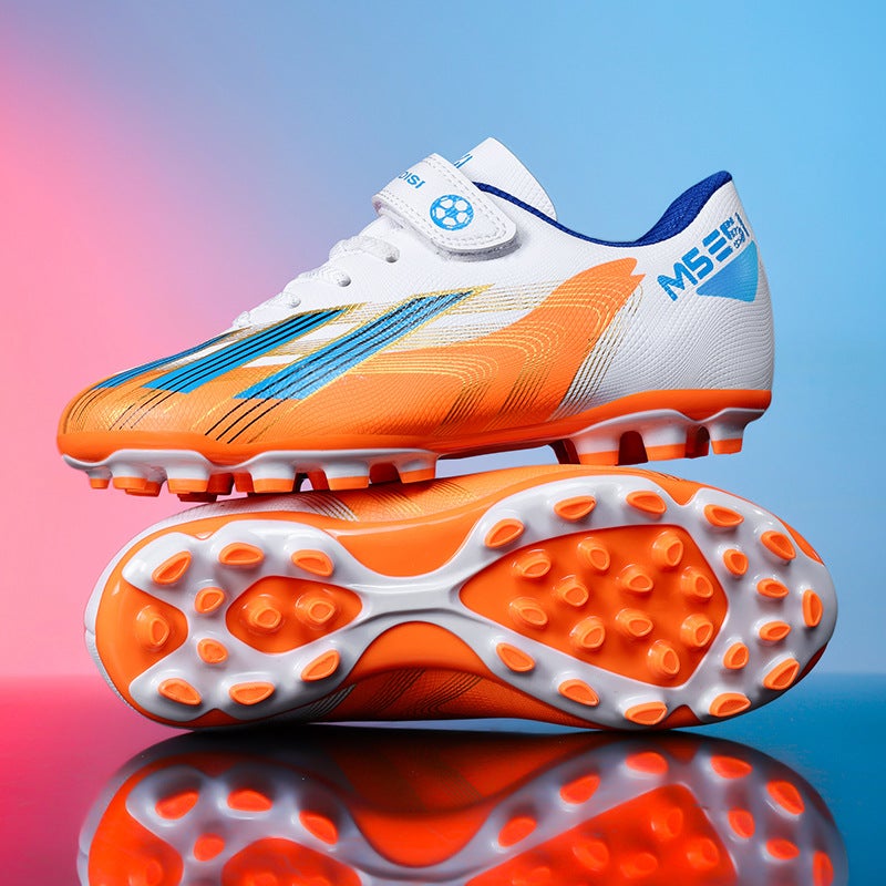 New Kidsren'S Velcro Men'S And Women'S Summer Camp Kidsren'S Shoes Training Shoes Football Shoes 28-39 Size Factory And Retail - Image 5