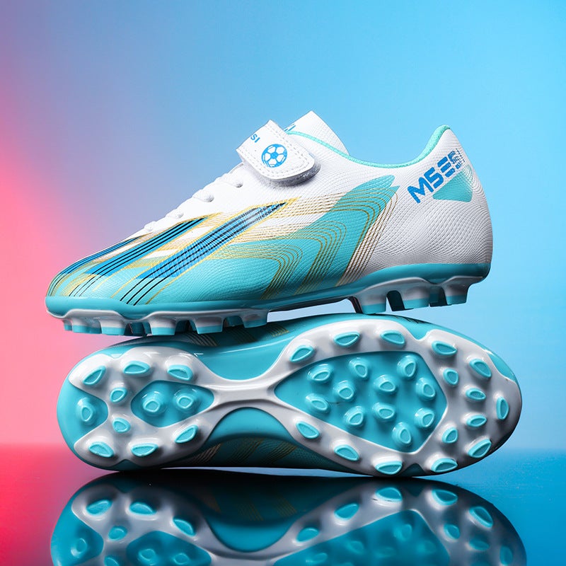 New Kidsren'S Velcro Men'S And Women'S Summer Camp Kidsren'S Shoes Training Shoes Football Shoes 28-39 Size Factory And Retail - Image 1