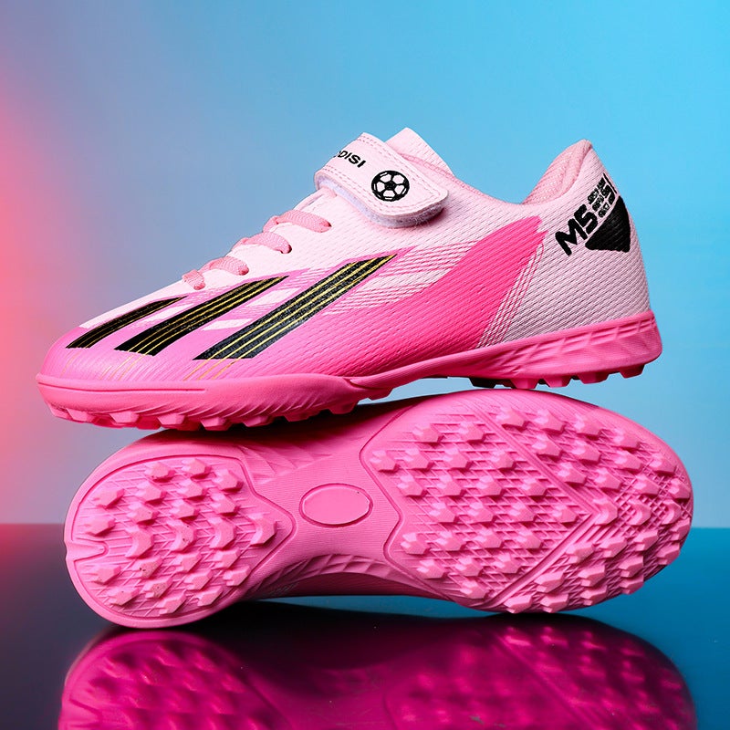 New Kidsren'S Velcro Men'S And Women'S Summer Camp Kidsren'S Shoes Training Shoes Football Shoes 28-39 Size Factory And Retail - Image 4