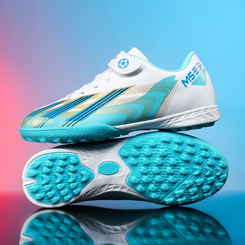 New Kidsren'S Velcro Men'S And Women'S Summer Camp Kidsren'S Shoes Training Shoes Football Shoes 28-39 Size Factory And Retail - Image 3