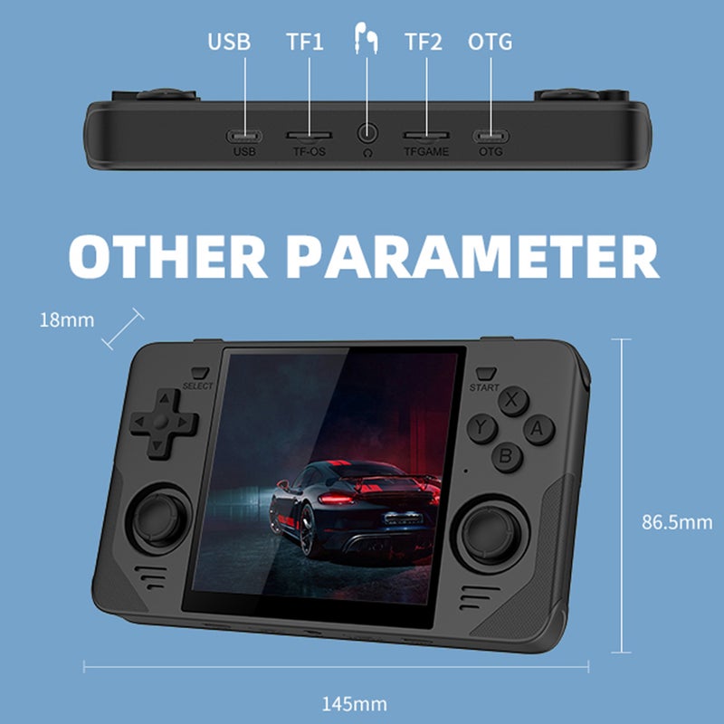 Consoles Portable Handheld Game 4.0-inch IPS 720*720 High-clear Screen Open Source System Game Console Support Mainstream 64-bit 3D Simulators Rechargeable Long Battery Life Play on TV - Image 2