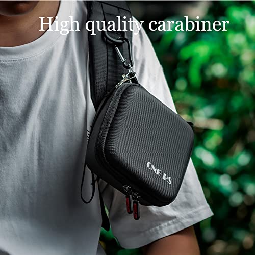 Careflection Storage Bag for Insta360 One RS/R Twin Edition Waterproof/Dustproof Carry case Double Layer Hand Carrying Box Portable Safe Travel Protector Scratch Resistant With Lanyard Strap Rope+Hook - Image 3