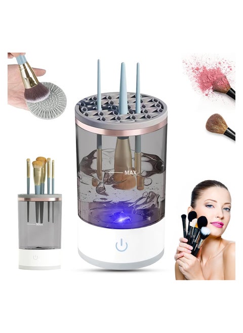 Spinning Cosmetic Brush Cleaner,Electric Makeup Brush Cleaner,for All Size Makeup Brush