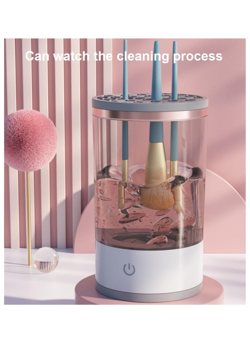 Spinning Cosmetic Brush Cleaner,Electric Makeup Brush Cleaner,for All Size Makeup Brush