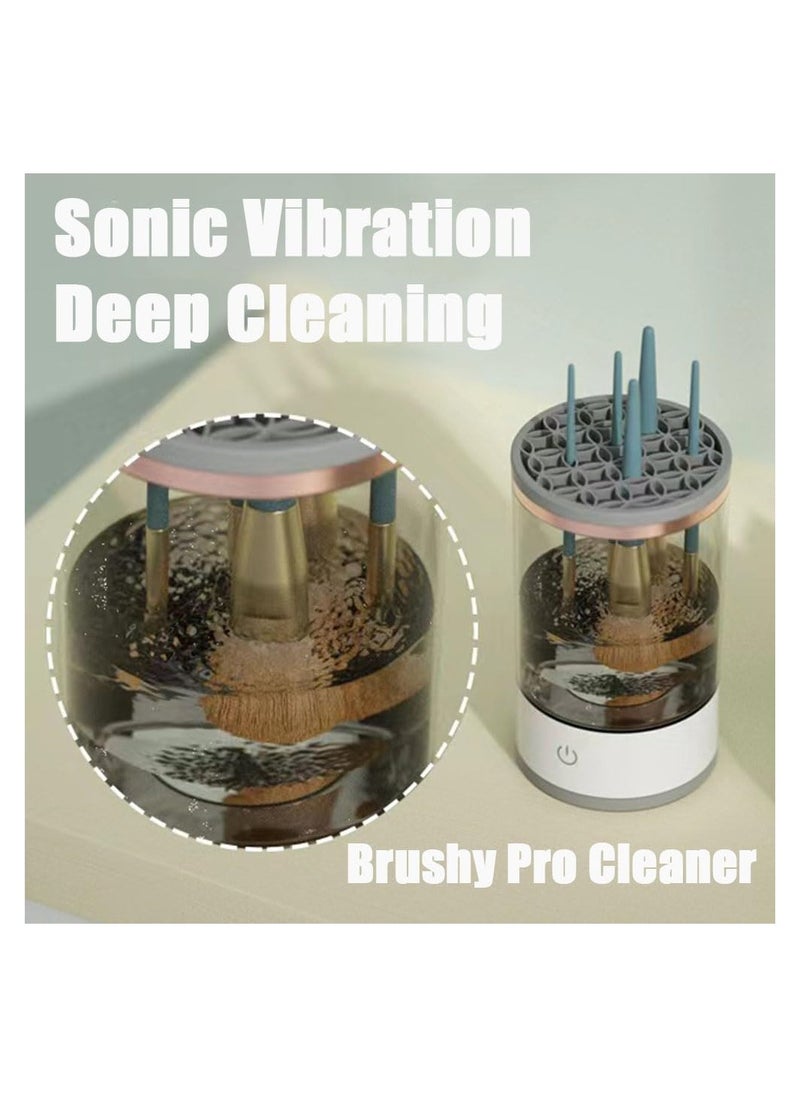 Spinning Cosmetic Brush Cleaner,Electric Makeup Brush Cleaner,for All Size Makeup Brush
