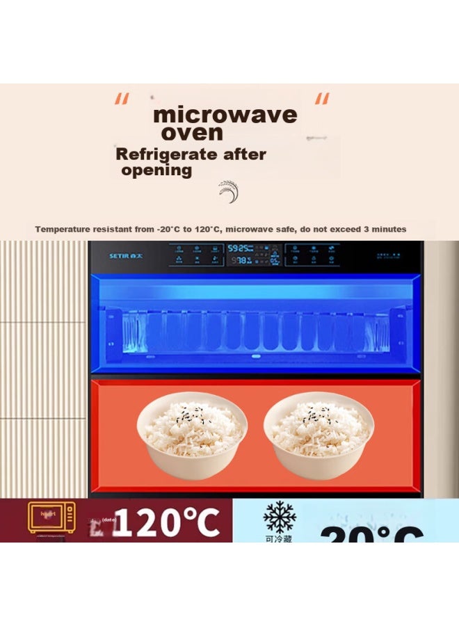Star Square Xingfang Disposable Tableware Set For Outdoor Camping： Rice Husk Bowls, Chopsticks, Spoons, Plates, Cups, And Tablecloth - Image 2