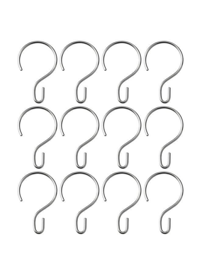 Shower curtain ring, stainless steel colour  - Image 1