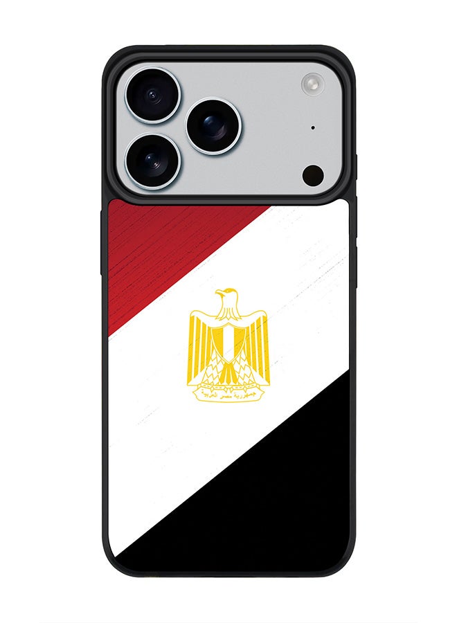 Stylizedd iPhone 17 Pro Case, [Compatible with MagSafe] Slim Magnetic cover Phone Case iPhone 17 Pro -Flag Of Egypt - Image 1
