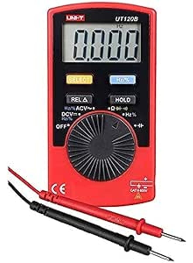Uni-T UT120 Pocket Type Multimeter, 4V to 600V