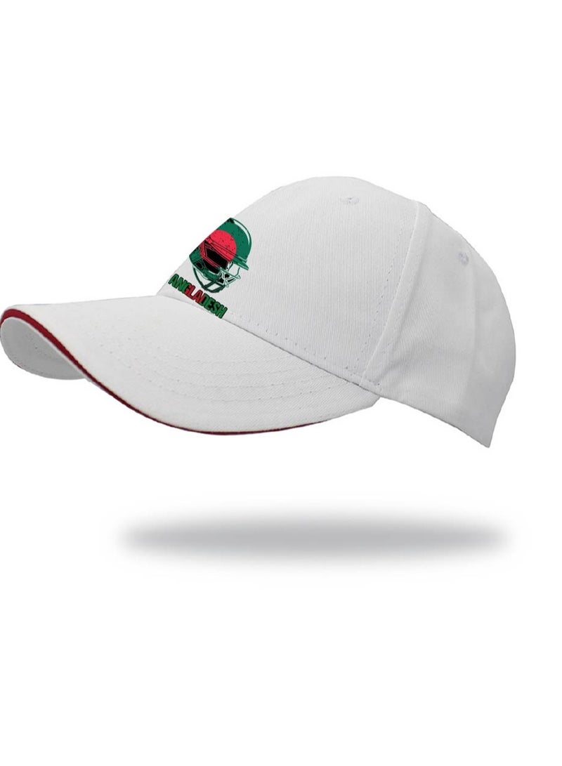 قبعات البيسبول لمحبي رياضة الكريكيت في بنجلاديش لكل من الرجال والنساء مع إبزيم معدني قابل للتعديل للإغلاق - مثالية للأنشطة الخارجية والمباريات والارتداء اليومي - Image 4