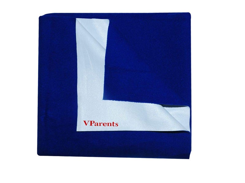 VParents Chubby Cheeks Water Proof Baby Bed Protector Reusable Dry Sheet Coblet Medium