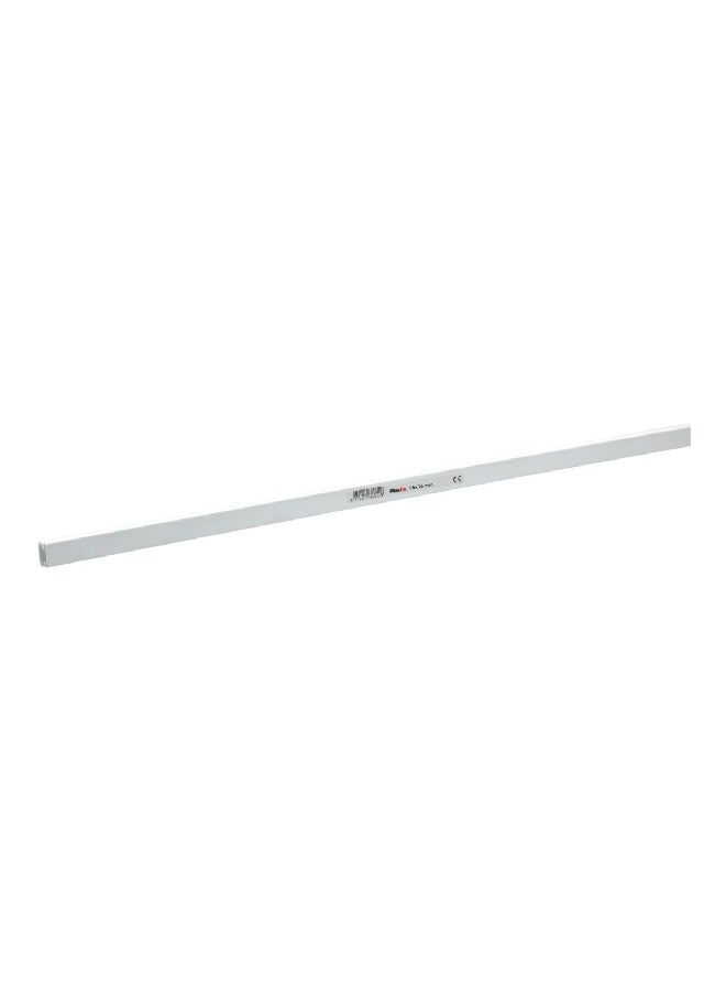 inofix Impact-Resistant Durable Plastic Trunk Line White 16 x 16 mm 3601-2G - Image 1