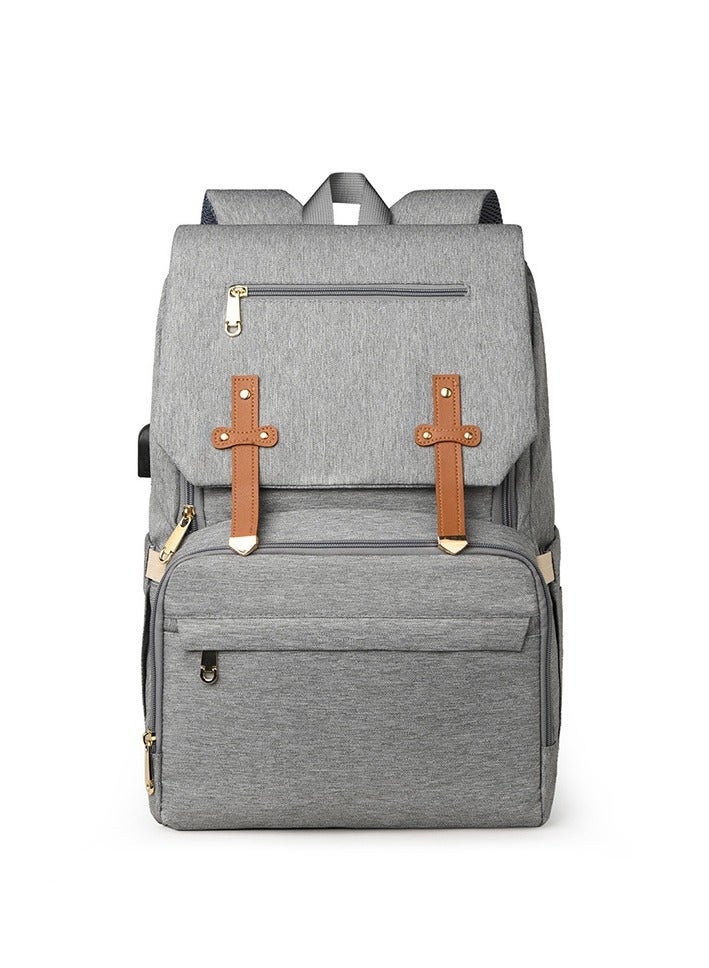 Portable Large Capacity Leisure Multifunctional Backpack, Baby Stroller Hanging Bag - Image 1