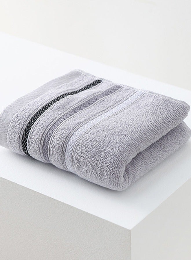 4-Piece Bathroom Towel Set - Premium 100% Cotton Towels - Super Absorbent, Thickened Face And Bath Towels Made From Long-Staple Cotton 33*73