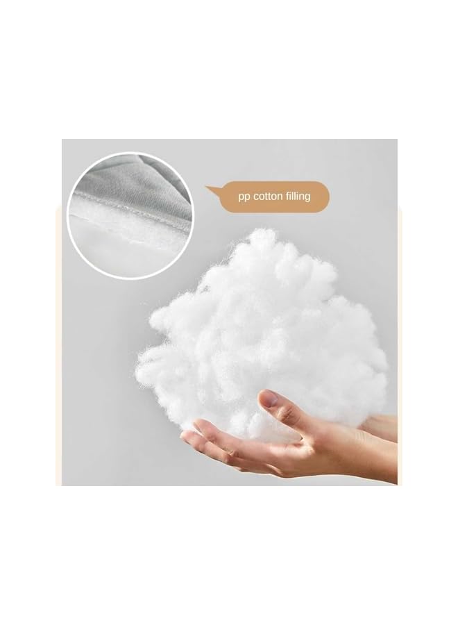 The Bros غطاء رأس سرير مخملي، غطاء رأس سرير مبطن، غطاء واقي سميك لتزيين غرفة النوم قابل للغسل، لحجم سرير كوين، A، 1.5م - Image 4