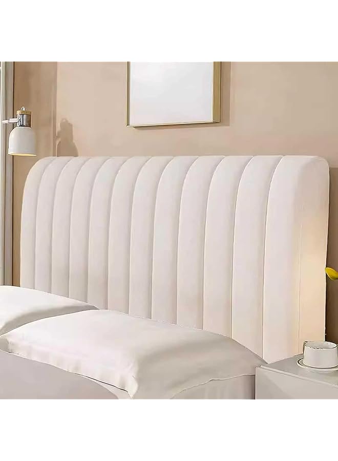 The Bros غطاء رأس سرير مخملي، غطاء رأس سرير مبطن، غطاء واقي سميك لتزيين غرفة النوم قابل للغسل، لحجم سرير كوين، A، 1.5م - Image 1