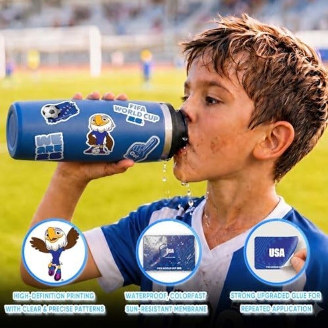 Mesuca FIFA World Cup 2026 Official Stickers - Waterproof Decals for All  Surfaces - Image 5