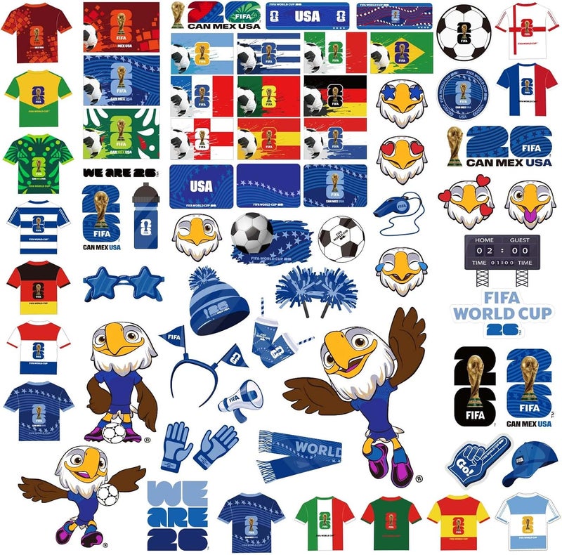 Mesuca FIFA World Cup 2026 Official Stickers - Waterproof Decals for All  Surfaces - Image 2