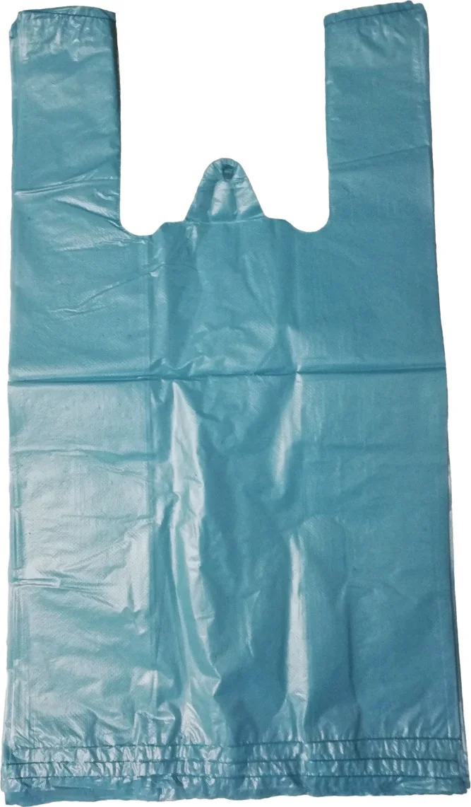 Kalbi Ticaret Kalpi Ticaret Thick Blue Bag Medium Size 1 kg Rusty Undershirt Bag Market Greengrocer Bag Garbage Bag