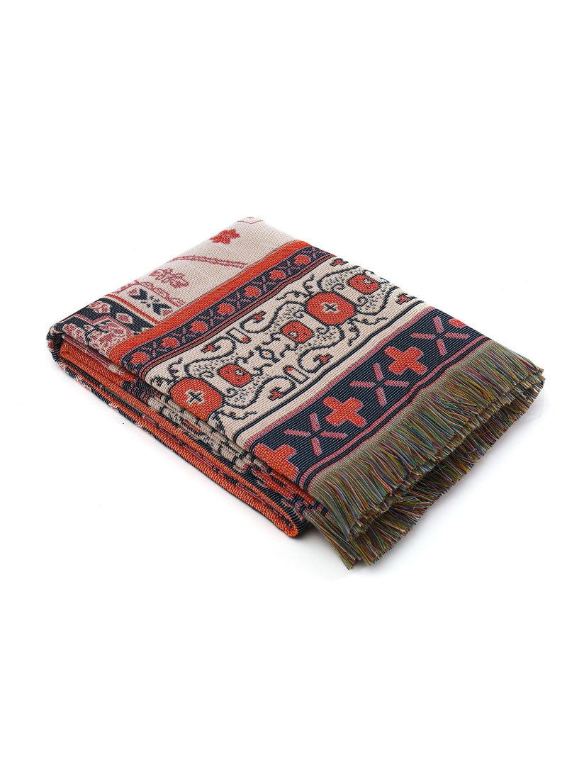 Y&D 160*130cm Camping Blanket Outdoor Blanket Picnic Blanket Sofa Blanket Bed End Blanket Air Conditioning Blanket Shawl Blanket Thread Blanket  - Image 2