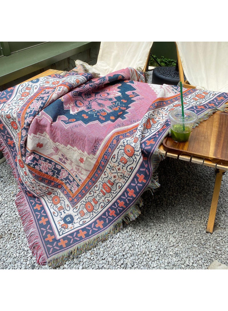 Y&D 160*130cm Camping Blanket Outdoor Blanket Picnic Blanket Sofa Blanket Bed End Blanket Air Conditioning Blanket Shawl Blanket Thread Blanket  - Image 4