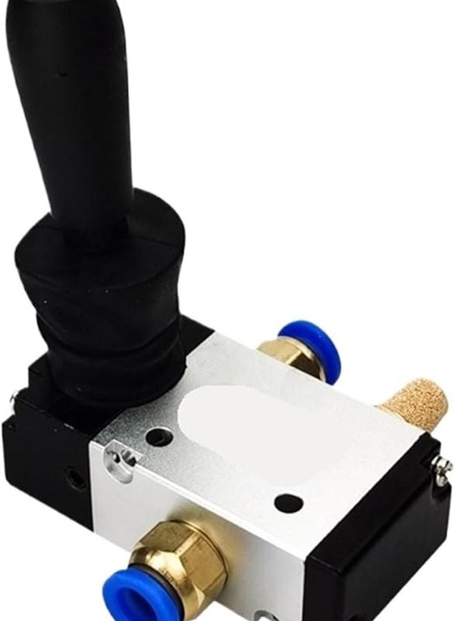 3H210 08 صمام تحكم هوائي 2 موضع 3 منفذ صمام يدوي هوائي يدوي مع وصلات 8 مم - Image 1