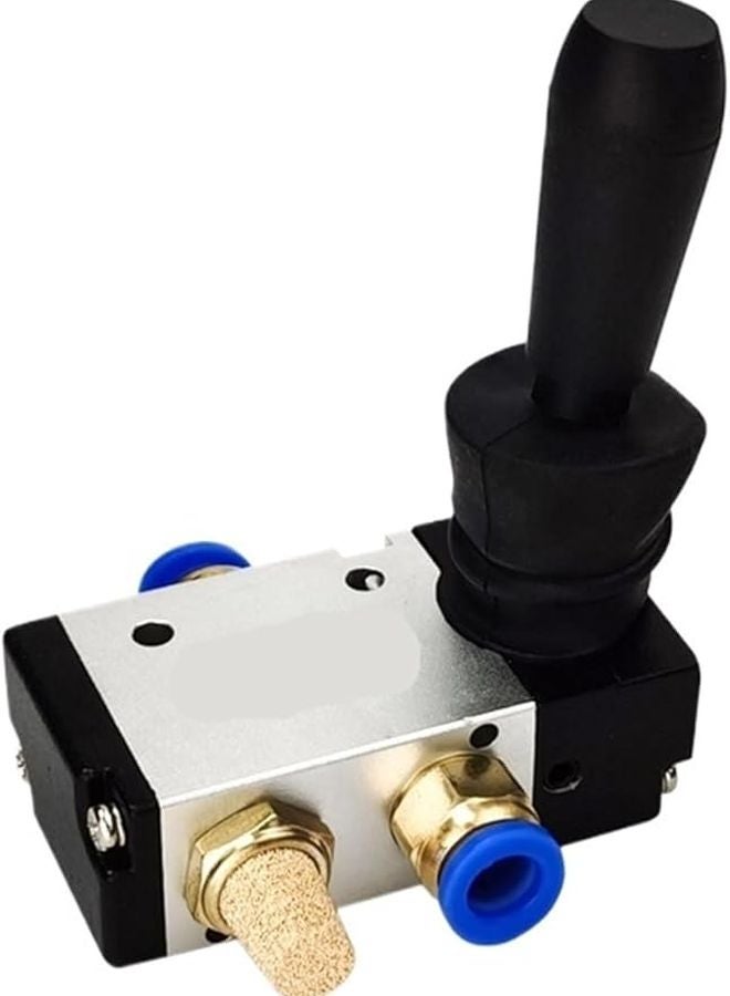 3H210 08 صمام تحكم هوائي 2 موضع 3 منفذ صمام يدوي هوائي يدوي مع وصلات 8 مم - Image 4