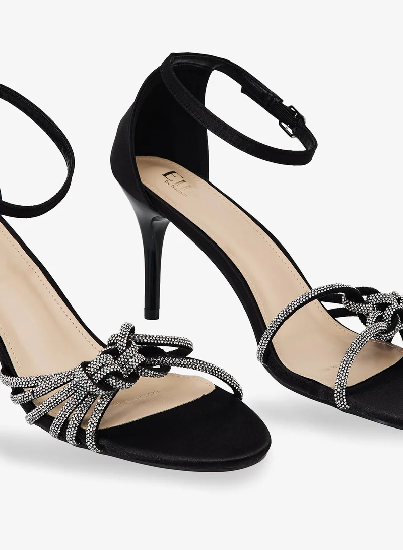 ELLA Diamante Heeled Sandal