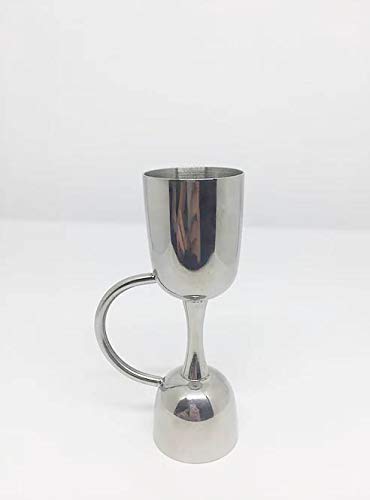 NJ OVERSEAS NJ Premium High Class Jigger with Handle 30 and 60 ml, Jigger with Handle, Shot Glass,Drink Bar Tool: 1pc. Limited Edition - Image 3
