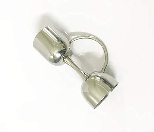 NJ OVERSEAS NJ Premium High Class Jigger with Handle 30 and 60 ml, Jigger with Handle, Shot Glass,Drink Bar Tool: 1pc. Limited Edition - Image 4