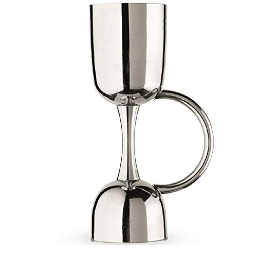 NJ OVERSEAS NJ Premium High Class Jigger with Handle 30 and 60 ml, Jigger with Handle, Shot Glass,Drink Bar Tool: 1pc. Limited Edition - Image 1