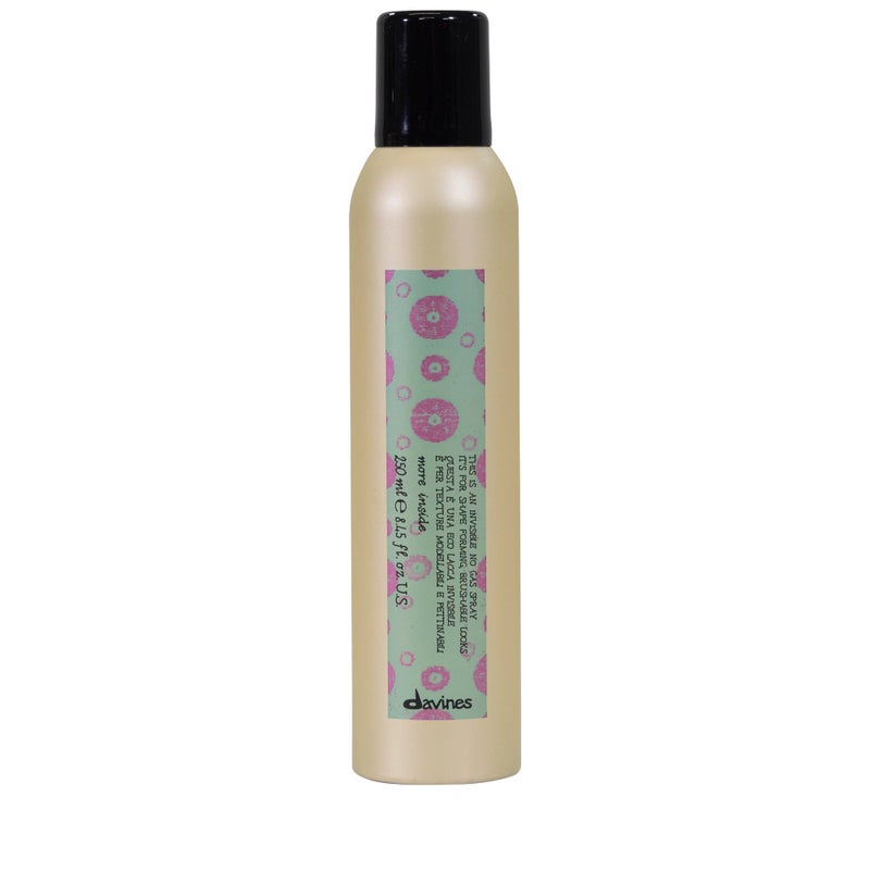 Davines This Is an Invisible No Gas Spray, Humidity-Resistant, Flexible Non-Aerosol Hairspray For Brushable Hold And Touchable Finish, 8 Oz. - Image 1