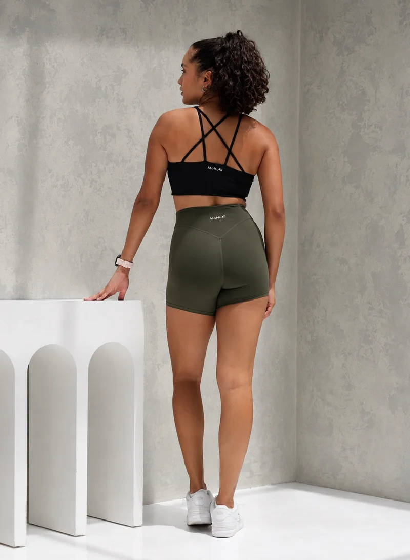 Mohuki Black Active Bust Sculpt Bra for Women | Best Price UAE