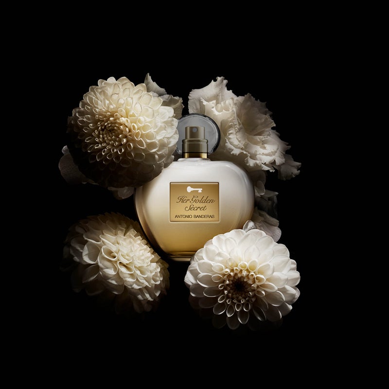 Banderas Perfumes - Her golden secret - Eau de toilette Spray for Women - Long Lasting - Fruity, Floral and Vanilla Notes - 2.7 Fl Oz - Image 4