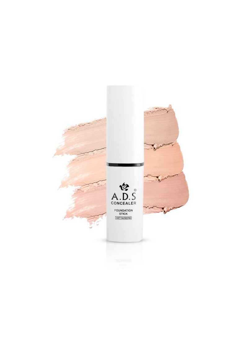 ADS Waterproof Soft Blending Concealer Foundation Stick - Image 2