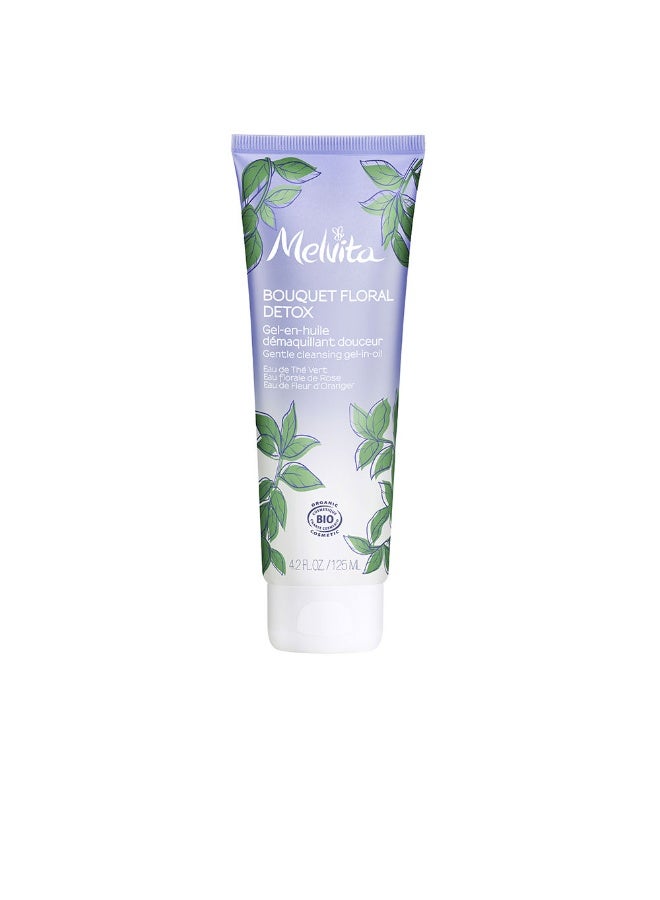 Melvita Bouquet Floral Detox Cleansing Gel-in-Oil 125ml - Image 1
