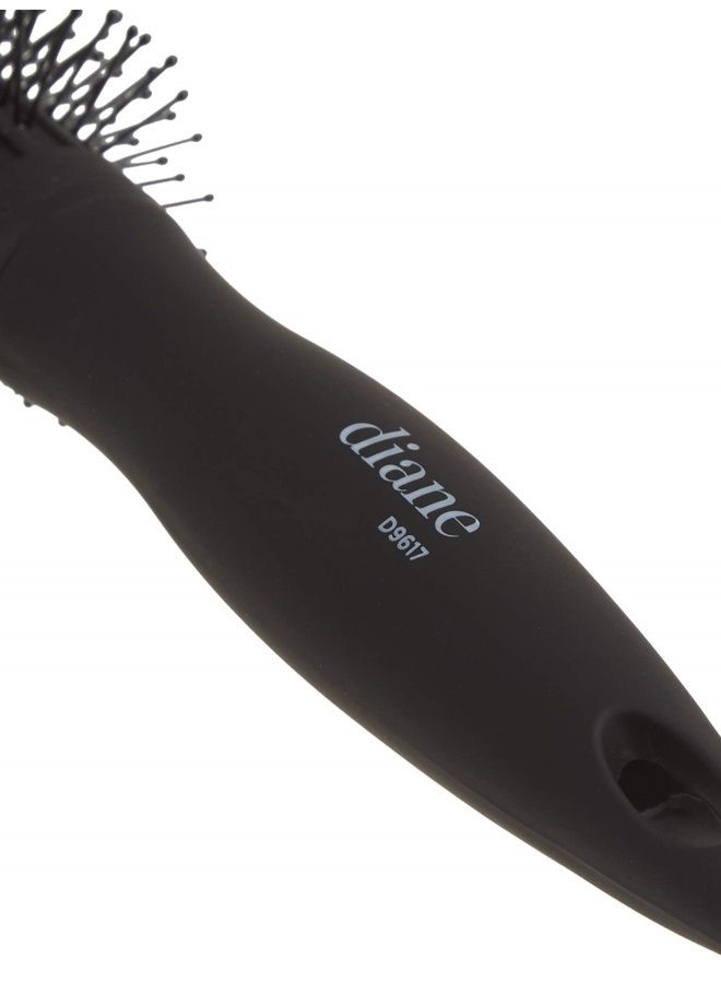 Diane Charcoal Soft Touch Handle Collection Round Brush, 1 Count (Pack of 1) - Image 3