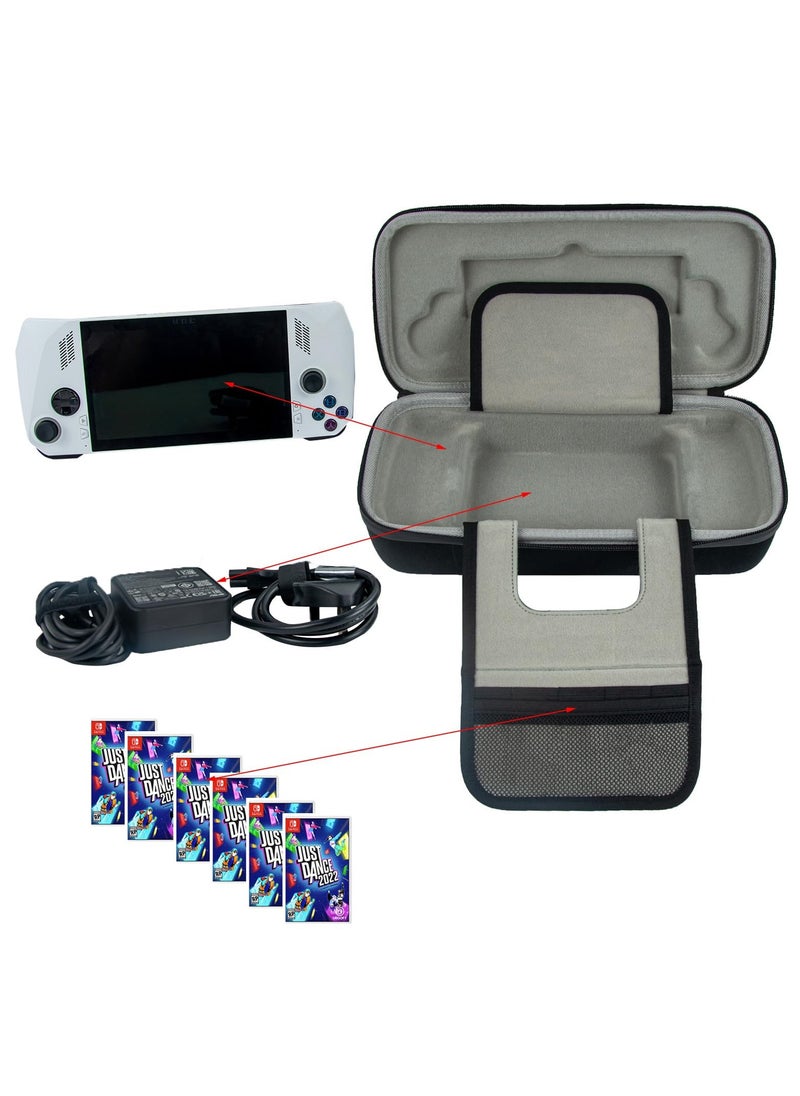 Generic - Hard Carrying Case Fit for Rog Ally Console, Compatible with Rog Ally Handheld Travel Protective Handbag, EVA Shockproof Storage Bag, Built-in Heat Dissipation Bracket, Waterproof Oxford Fabric - Image 1