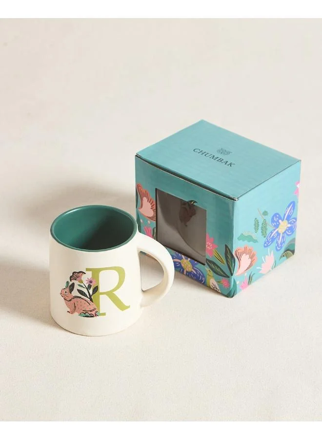 Chumbak Rabbit Alphabet Mug - R