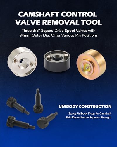 Orion Motor Tech Engine Timing Tool Set Compatible with Audi VW VAG 1.8 2.0 TSI/TFSI EA888 T10352 T40196 T40271 T10368 T10354 T10355 Crankshaft Camshaft Belt Drive Locking Alignment Timing Tool Kit - Image 5