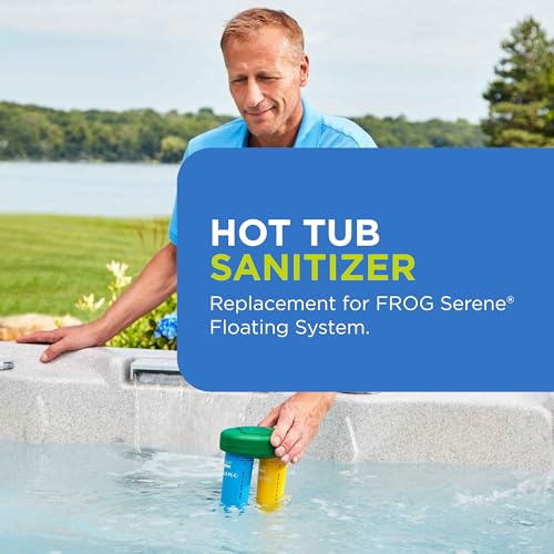 FROG Serene Replacement Mineral Cartridges for use with Hot Tub FROG Serene Floating Sanitizing System - Prefilled for Quick & Easy Hot Tub Maintenance - 2 Pack - Image 5