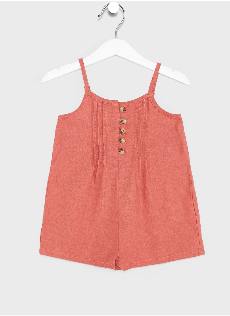 Cotton On - Kids Button Front Playsuit - Image 1