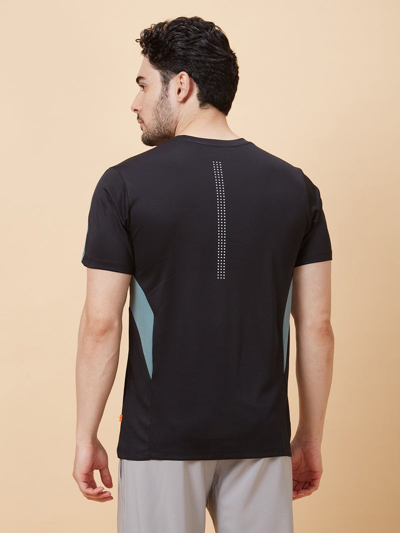 ROAR FOR GOOD Men's Quick Dry Sports T-Shirt | Breathable Lightweight Round Neck Activewear Tee for Gym, Running & Workout | Moisture Wicking Half Sleeve Athletic Shirt - Image 4