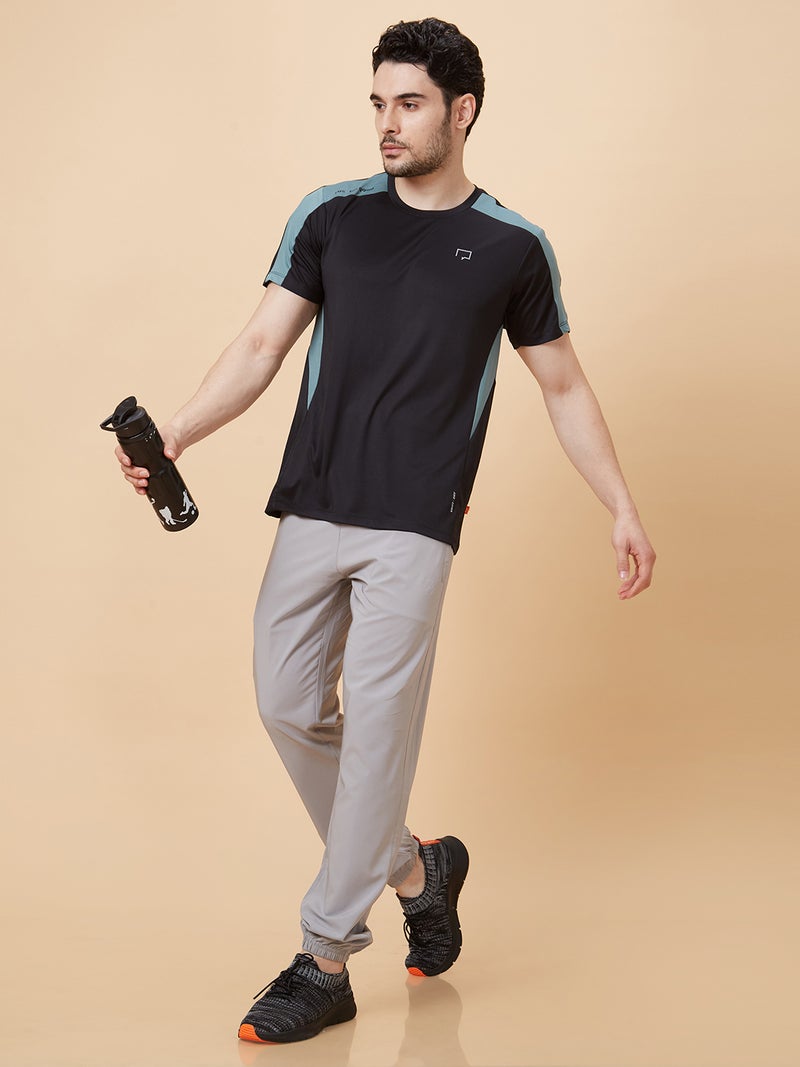 ROAR FOR GOOD Men's Quick Dry Sports T-Shirt | Breathable Lightweight Round Neck Activewear Tee for Gym, Running & Workout | Moisture Wicking Half Sleeve Athletic Shirt - Image 3